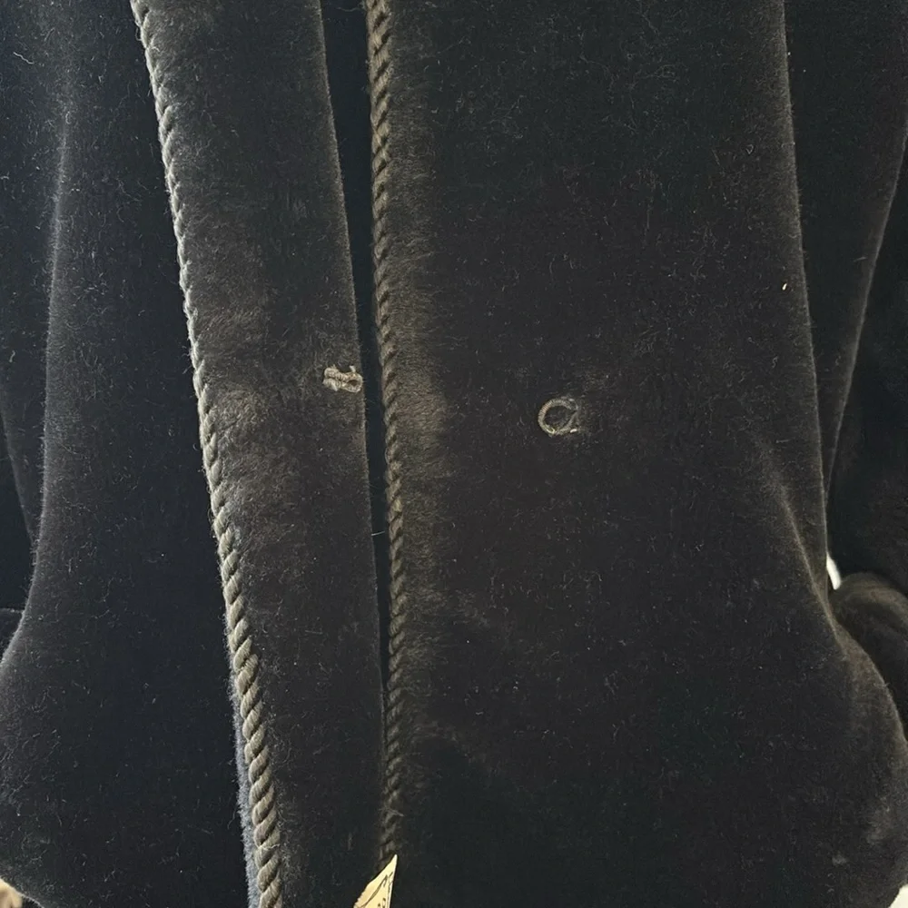 Jacques Saint
Laurent‎ For Genelle Black Demi Buff
Faux Fur Coat Size 8 - Picture 12 of 14